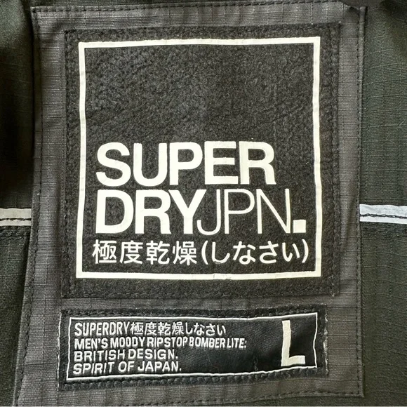 Superdry Moody Bomber Jacket in Black